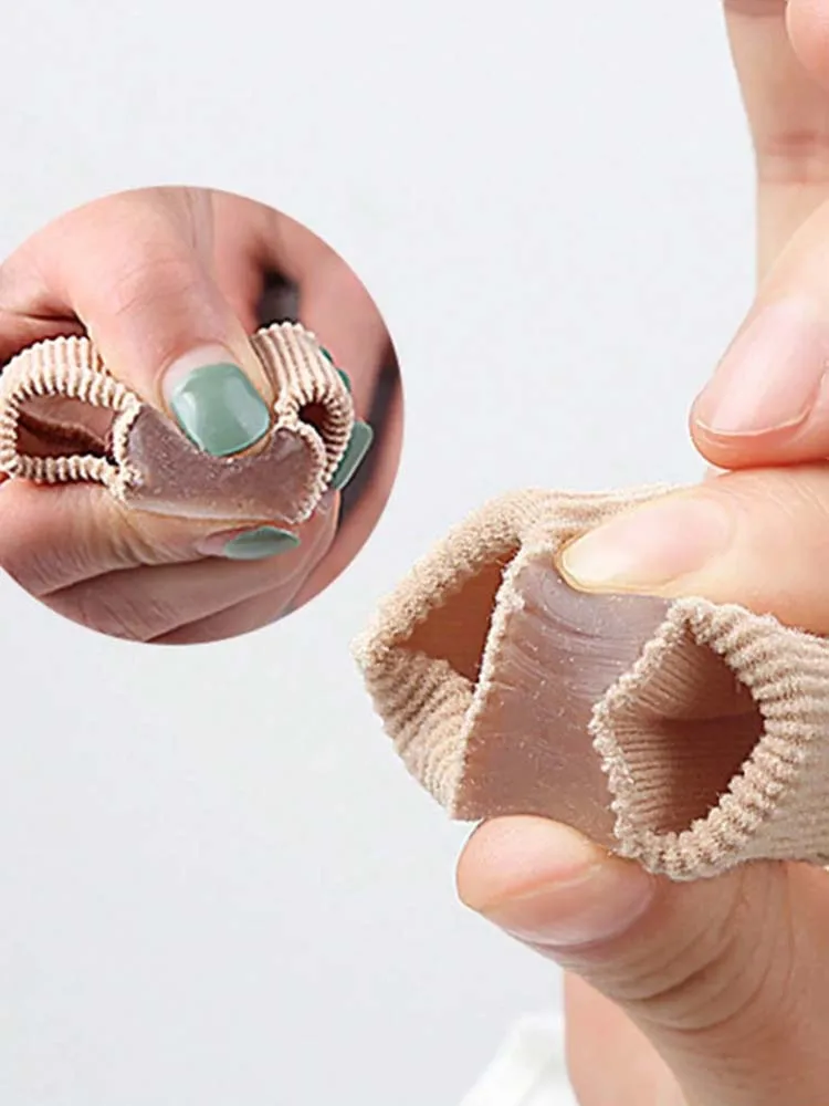 Toe Separators 2-Pack – Bunion Relief & Toe Spacers for Daily Wear - in use
