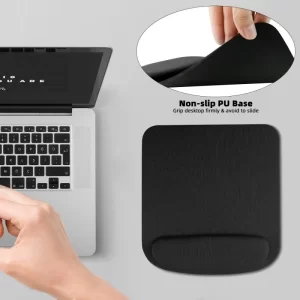 Ergonomic Gel Wrist Rest Mouse Pad – Non-Slip Office & Gaming Support