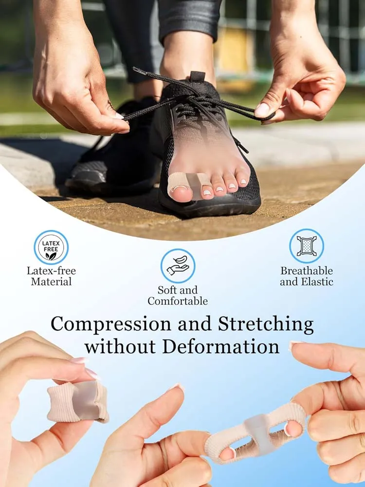 Toe Separators 2-Pack – Bunion Relief & Toe Spacers for Daily Wear - detail view