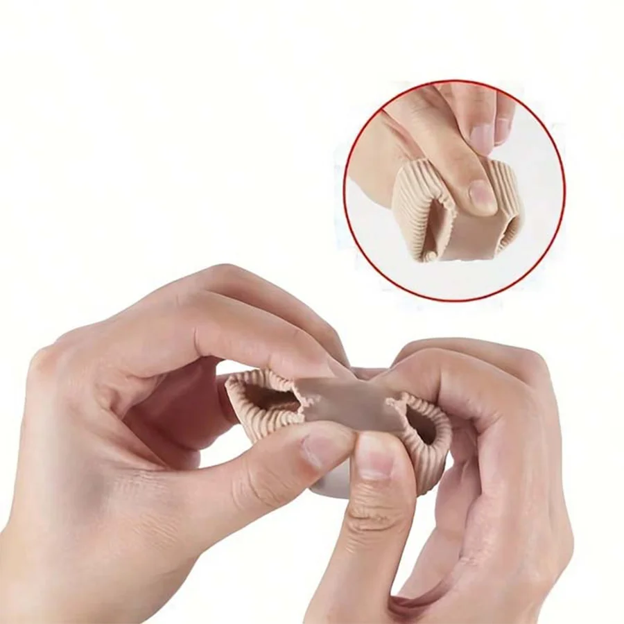 Toe Separators 2-Pack – Bunion Relief & Toe Spacers for Daily Wear - size and dimensions