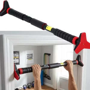 Doorway Pull-Up Bar 440lb – Adjustable Chin-Up Bar with Locking Mechanism