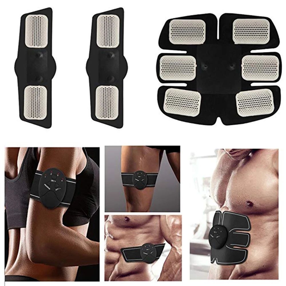 EMS Gel Pads 50pc – Replacement Pads for Abdominal Toning Belts - color options