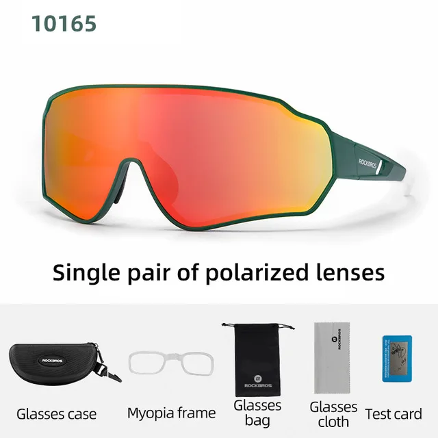 ROCKBROS Polarized Cycling Glasses – UV400 Sports Sunglasses with 5 Lenses - view 15