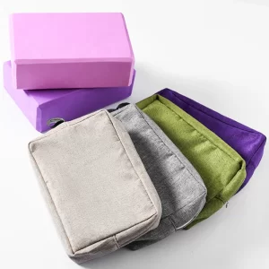 Yoga Block & Strap Set – EVA Bricks with Stretch Belt and Bag
