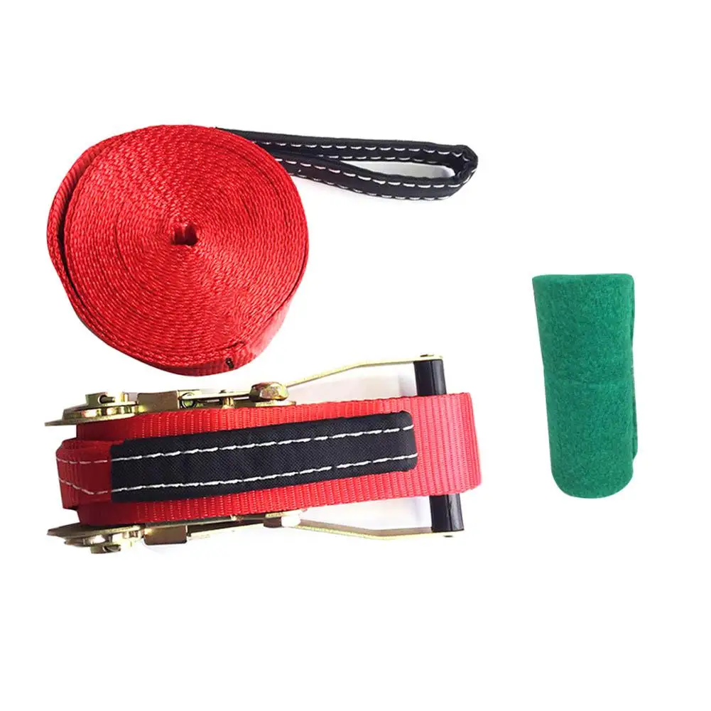 Slackline Kit – Wear-Resistant Balance Training Line for Backyard & Outdoors - detail view
