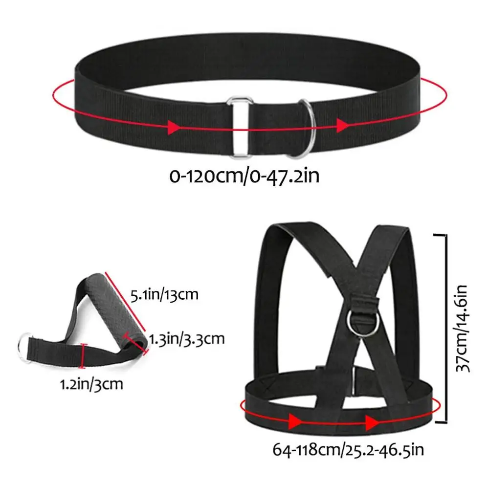 Bungee Resistance Cord Set – Sprint, Lateral & Vertical Jump Speed Training - alternate view