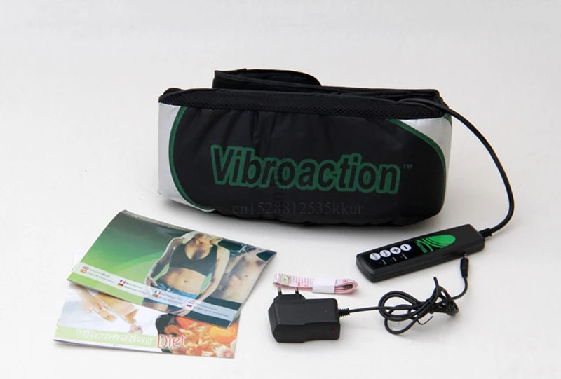 Vibroaction Slimming Massager Electric Waist Body Muscle Massage Vibrating Fat Burning - color options