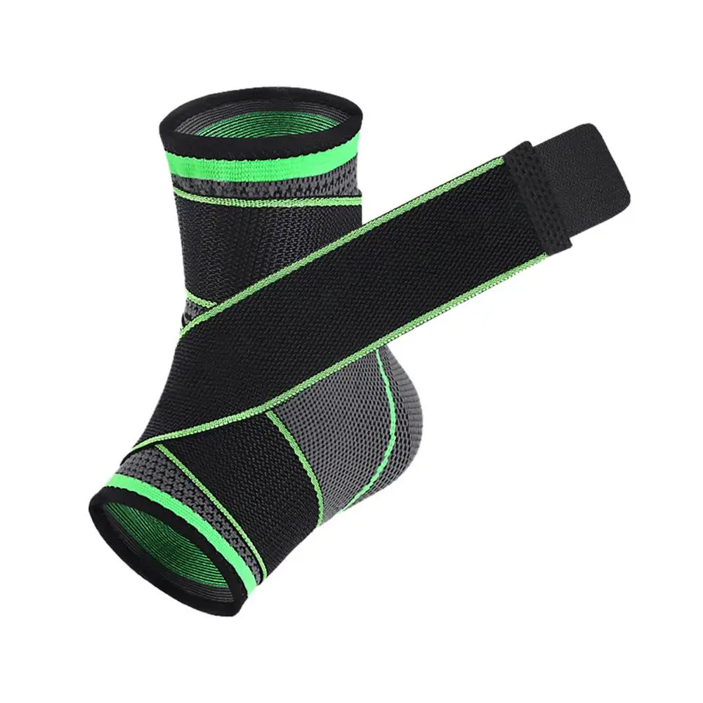Achilles Ankle Support Strap – Adjustable Tendon Brace - side view