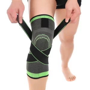 Knee Compression Sleeve – Elastic Support Brace for Basketball & Sport