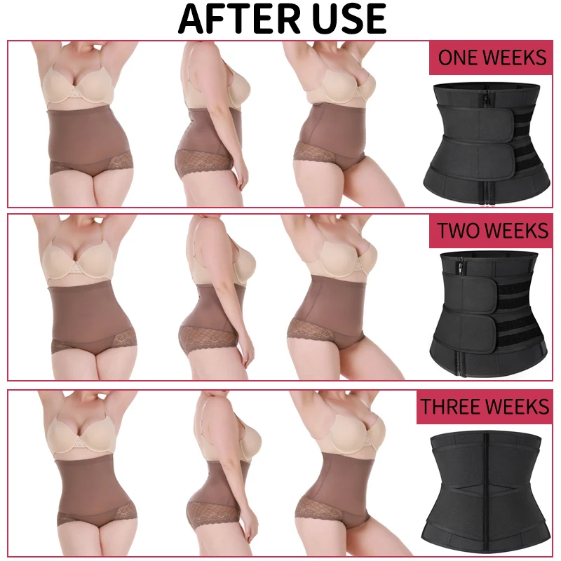 Neoprene Waist Trainer Sweat Belt – Core Compression & Workout Support - alternate view