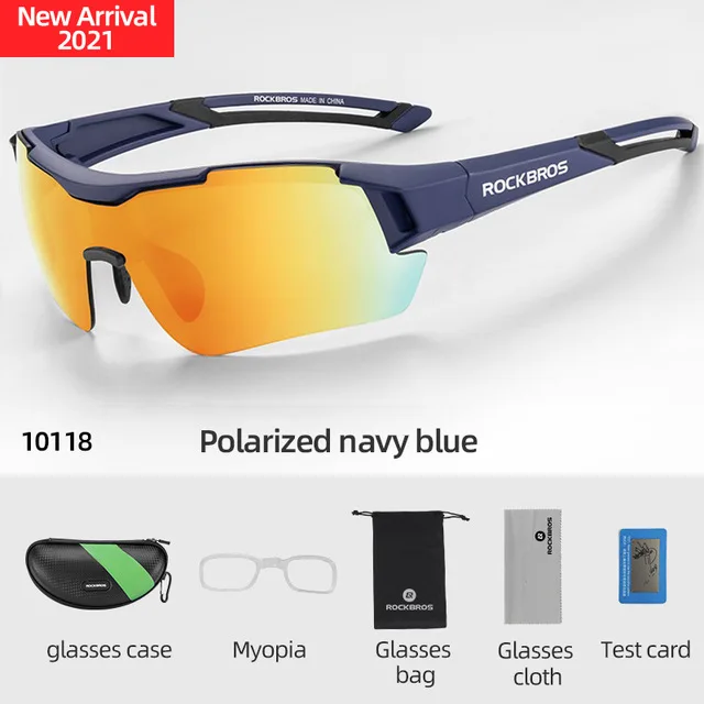 ROCKBROS Polarized Cycling Glasses – UV400 Sports Sunglasses with 5 Lenses - view 17