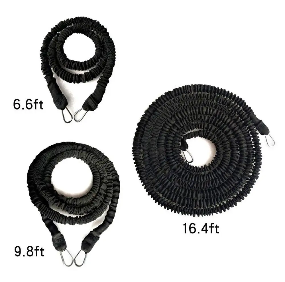 Bungee Resistance Cord Set – Sprint, Lateral & Vertical Jump Speed Training - size and dimensions