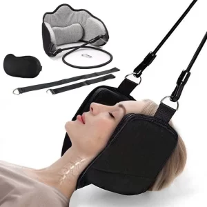 Neck Traction Hammock with Stand – Cervical Decompression for Neck Pain