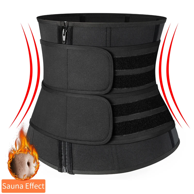 Neoprene Waist Trainer Sweat Belt – Core Compression & Workout Support