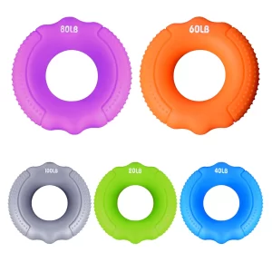 Silicone Hand Gripper – Adjustable Grip Ring for Finger Strength