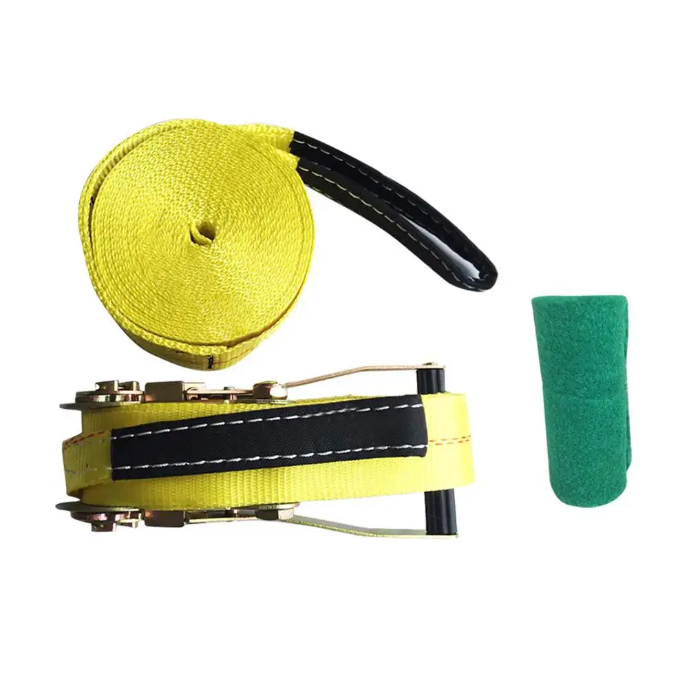 Slackline Kit – Wear-Resistant Balance Training Line for Backyard & Outdoors - color options