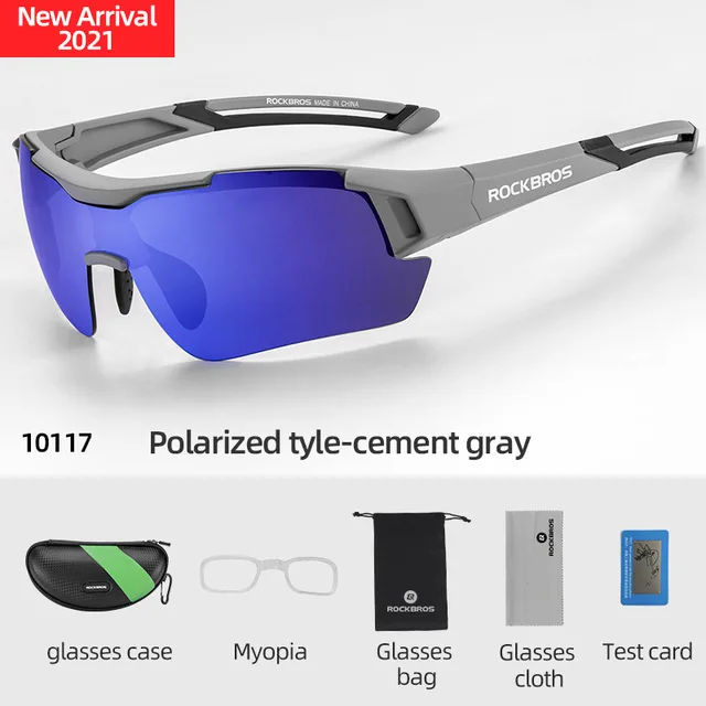 ROCKBROS Polarized Cycling Glasses – UV400 Sports Sunglasses with 5 Lenses - view 16