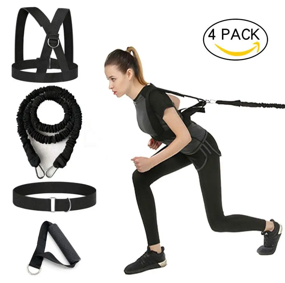 Bungee Resistance Cord Set – Sprint, Lateral & Vertical Jump Speed Training - view 11