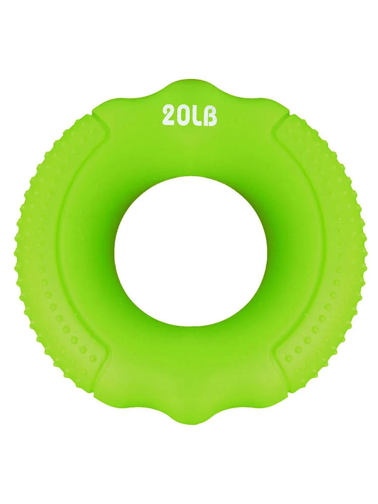 Silicone Hand Gripper – Adjustable Grip Ring for Finger Strength - detail view