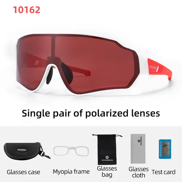 ROCKBROS Polarized Cycling Glasses – UV400 Sports Sunglasses with 5 Lenses - view 18