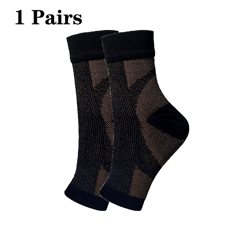Foot Compression Sleeves – Graduated Circulation Socks for Swelling & Fatigue - view 18