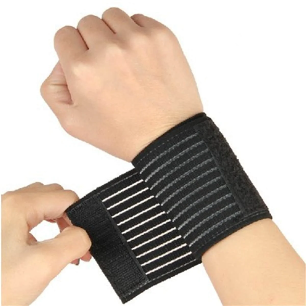 Self-Adhesive Knee Strap – Elastic Anti-Sprain Support Wrap - color options