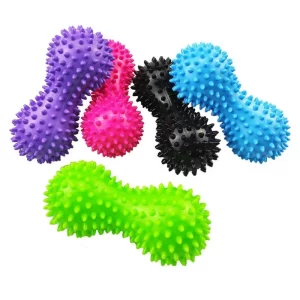 Peanut Massage Ball – Spiky Double Ball for Foot & Spinal Trigger Points