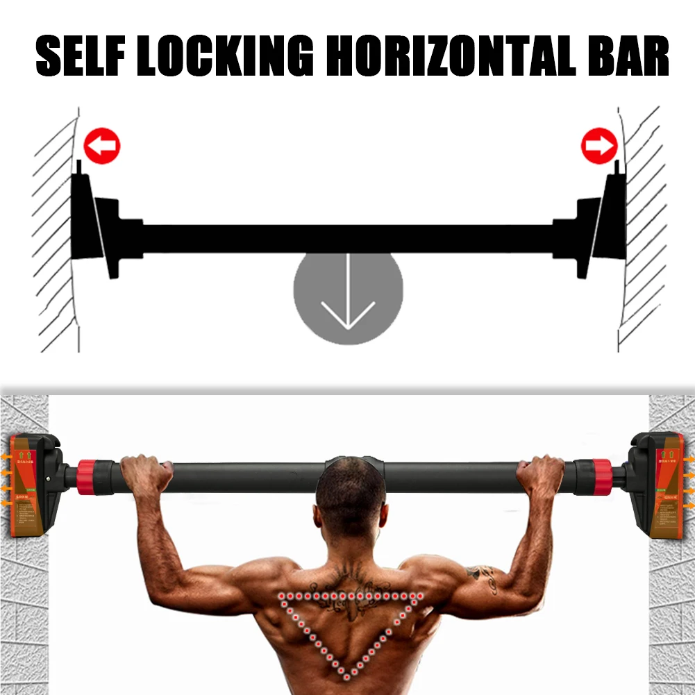 Adjustable Doorway Pull-Up Bar – 69–92cm Width, 200kg Capacity - alternate view