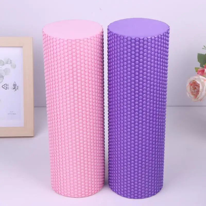 【Yoga Roller Round EVA Foam Cylinder For Pilates Exercise Enhanced Home - size and dimensions