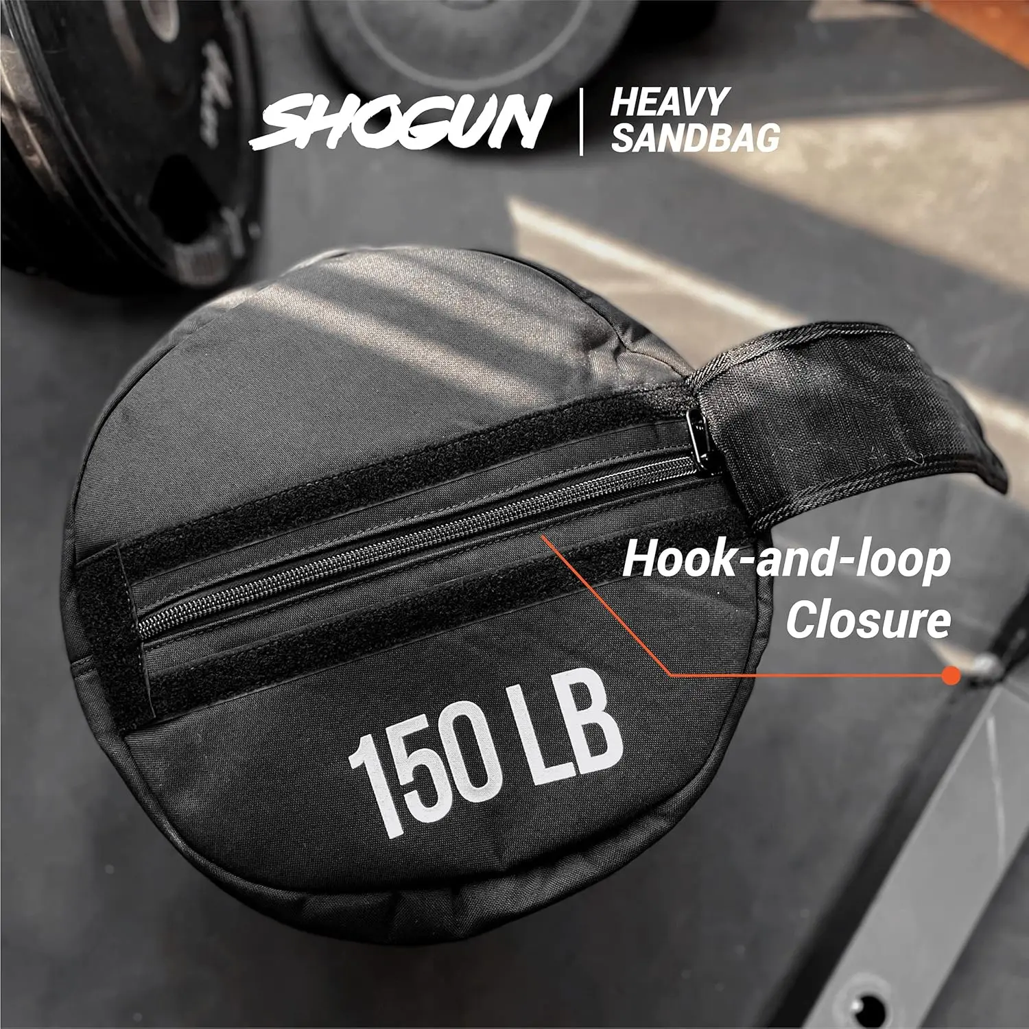Heavy Duty Adjustable Workout Sandbag – Strongman & Cross Training Bag - in use