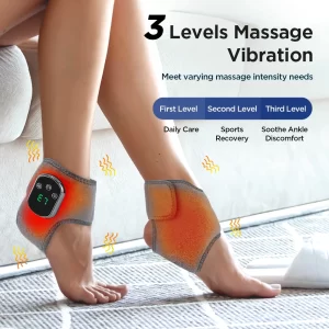 Electric Foot Heat Massager – Hot Compress Vibration Foot Warmer