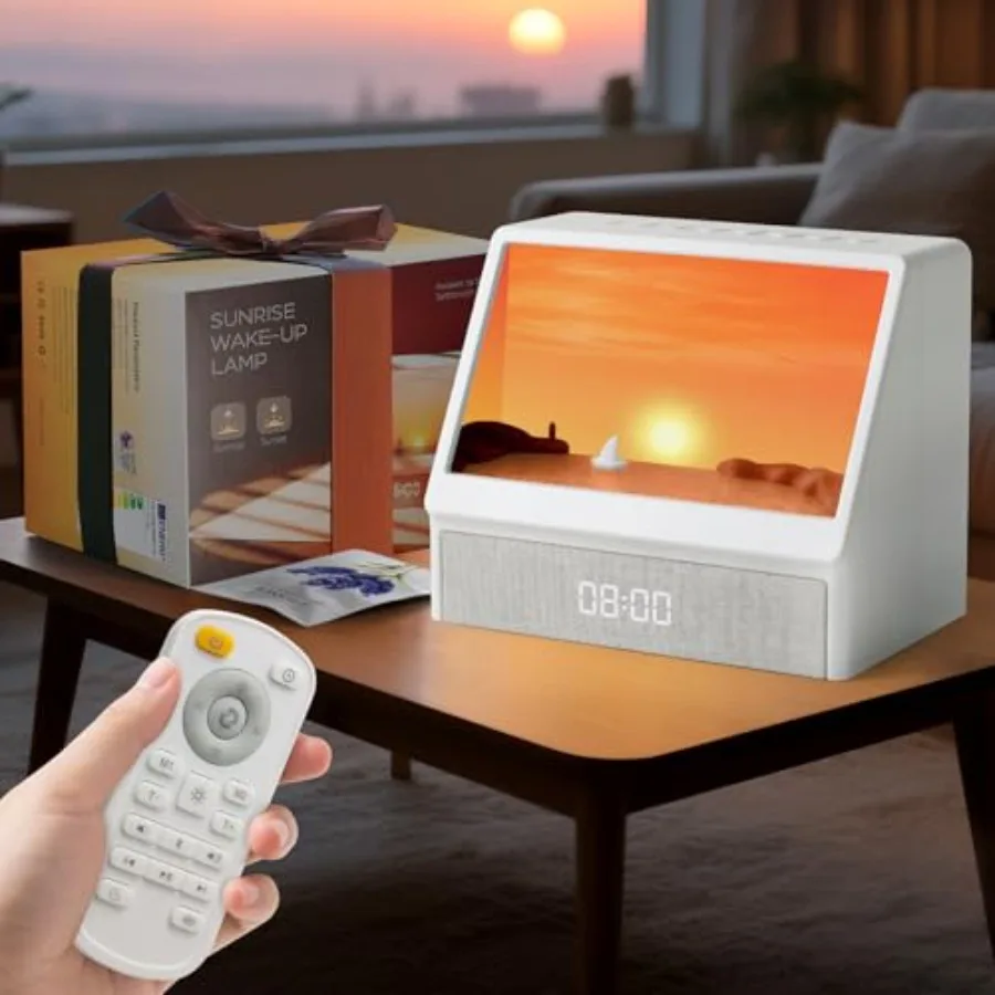 Sunrise Alarm Clock with Sound Machine – Wake-Up Light & Sleep Sounds - packaging