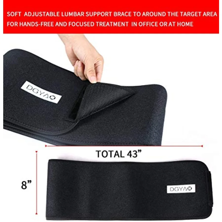 Red Light Therapy Belt – Infrared Wrap for Back, Shoulder & Joint Pain - alternate view