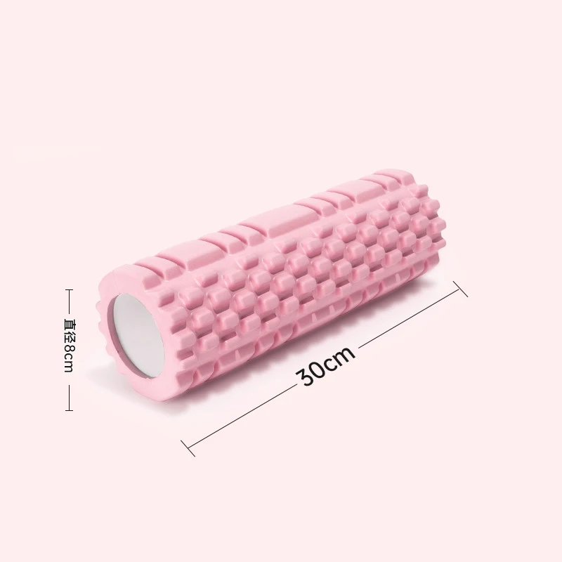 30cm Yoga Column Gym Fitness Pilates Foam Roller Exercise Back Massage - side view