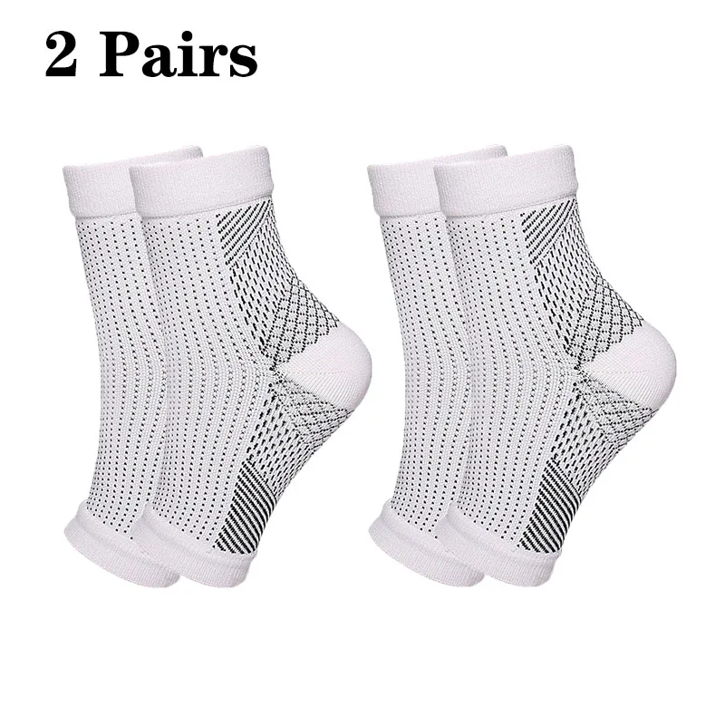 Foot Compression Sleeves – Graduated Circulation Socks for Swelling & Fatigue - view 22
