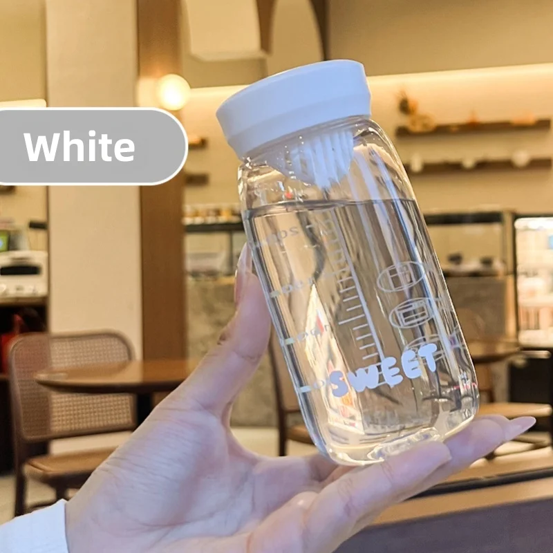 Simple and fresh mini water cup heat-resistant anti drop portable plastic - packaging