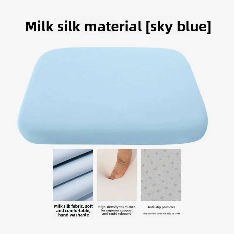 Thick Memory Foam Seat Cushion – Office Chair & Car Pad for Long Sitting - side view