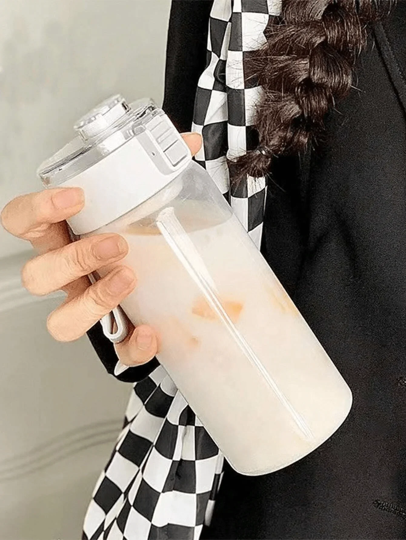 Transparent Water Bottle – Portable Sports Bottle, 0.35L–0.8L - size and dimensions