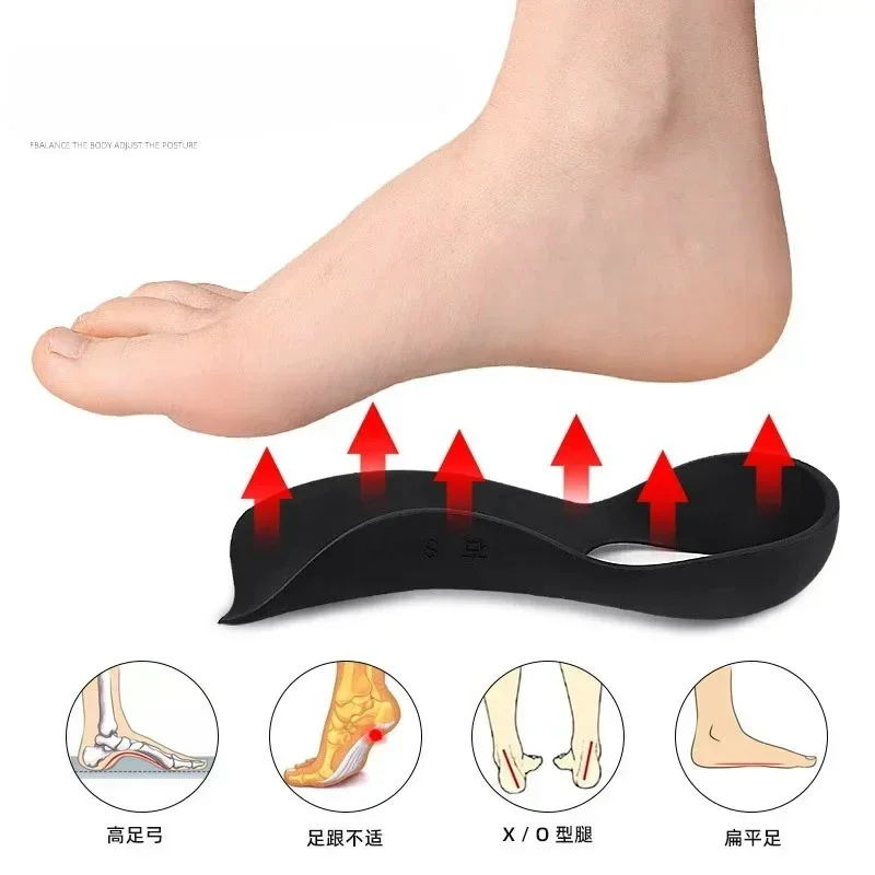 Orthotic Insoles for Flat Feet – XO-Leg Correction Arch Supports - in use