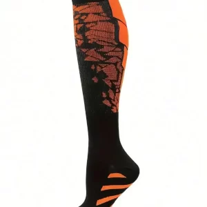 Knee-High Compression Socks – Breathable Moisture-Wicking Sports Socks