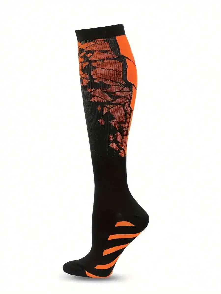 Knee-High Compression Socks – Breathable Moisture-Wicking Sports Socks