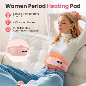 Heated Waist Belt – Electric Thermal Pad for Menstrual & Lower Back Pain