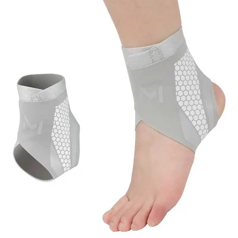 Thin Breathable Ankle Support – Lightweight Compression Sleeve - detail view