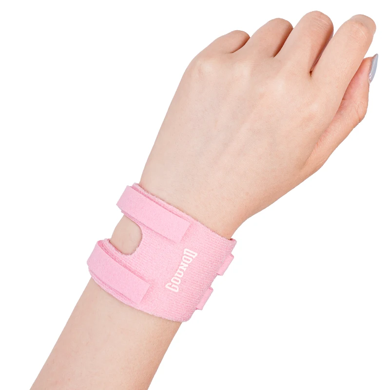 Weightlifting Wrist Wraps - Gym Wrist Support Straps for Pressing & Overhead Work - packaging