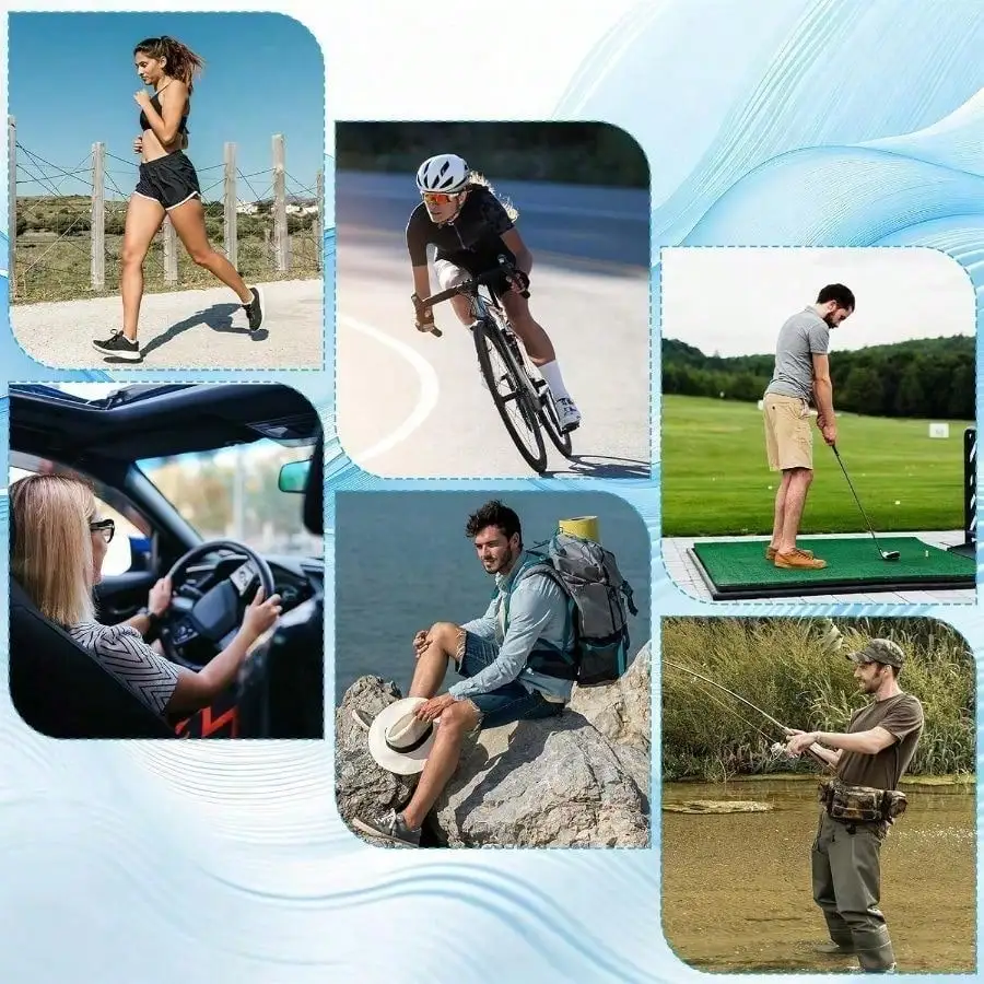 Cooling Compression Arm Sleeves 4 Pairs – Tattoo Cover & Sports Sleeves - packaging