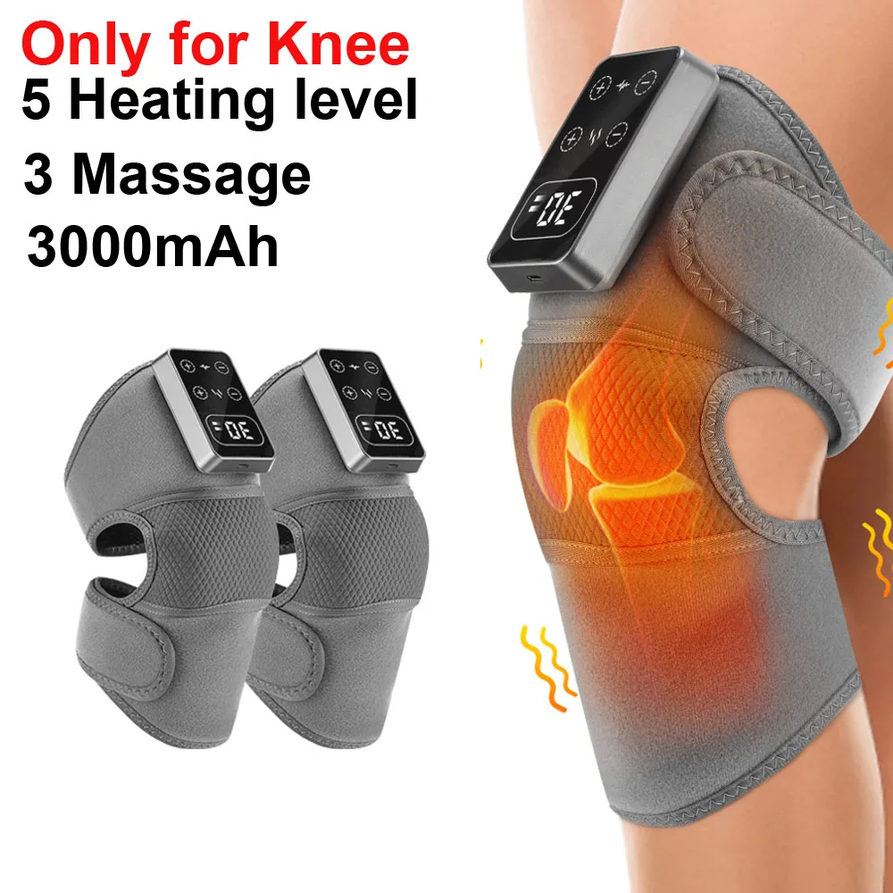 Electric Heated Knee Massager – Vibration & Heat Therapy Knee Pad - packaging