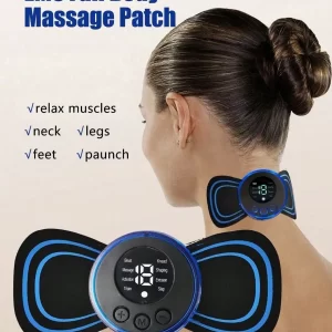 Electric Neck Massage Pads – Shoulder & Neck Relief Stimulator