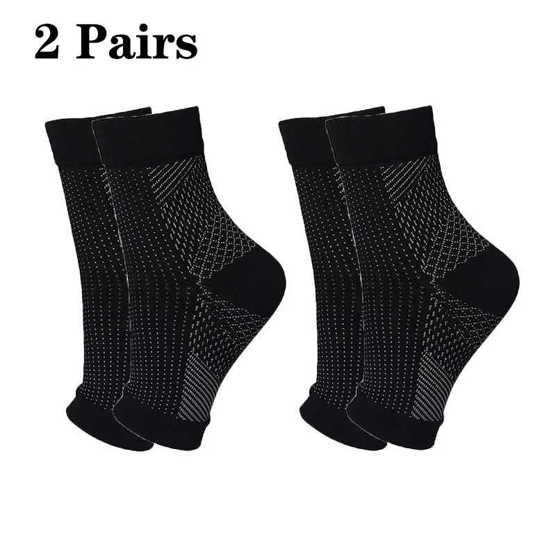 Foot Compression Sleeves – Graduated Circulation Socks for Swelling & Fatigue - view 27