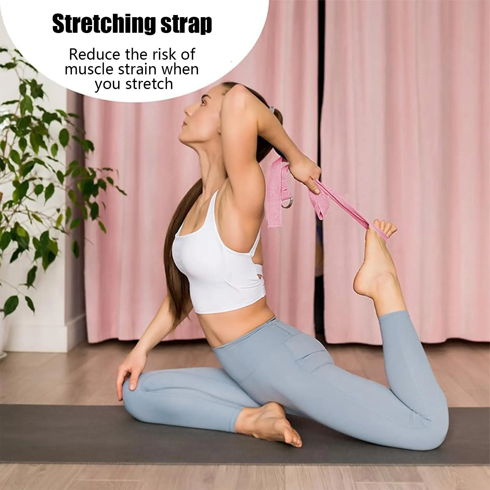 2PCS EVA Yoga Blocks High Density Non-Slip Foam Brick for Exercise - size and dimensions