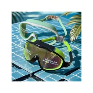 Kids Swim Goggles 2-Pack – Anti-Fog, Anti-UV, Wide Vision, No-Leak